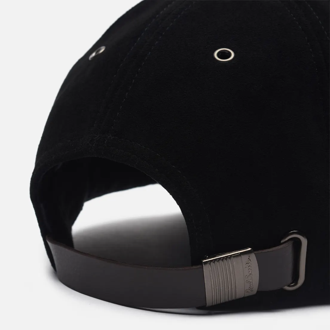 Paul Smith Кепка Signature Stripe Trim Suede Baseball