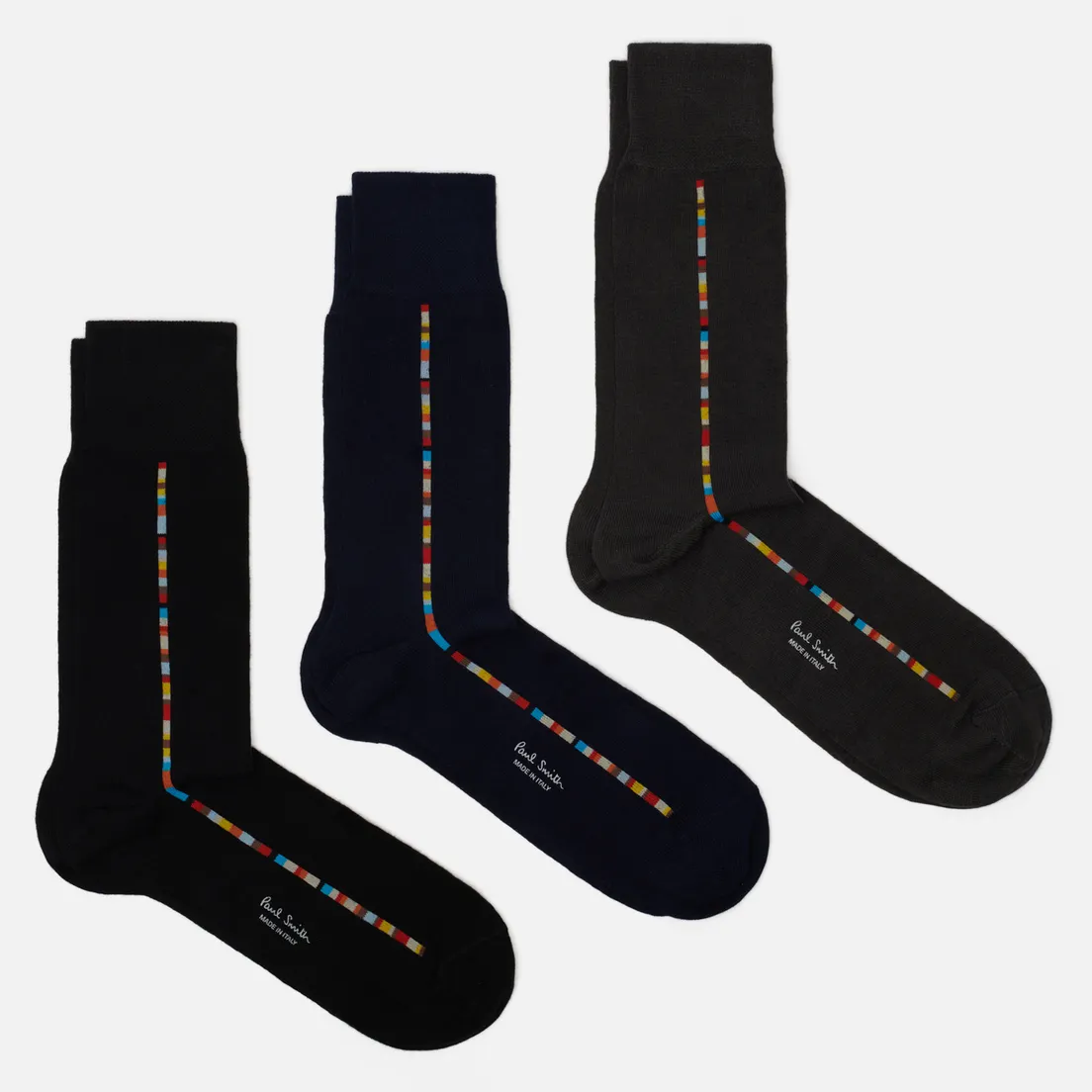Paul Smith Комплект носков Central Signature Stripe 3-Pack