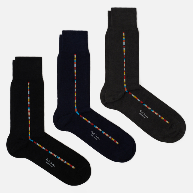 Комплект носков Paul Smith Central Signature Stripe 3-Pack
