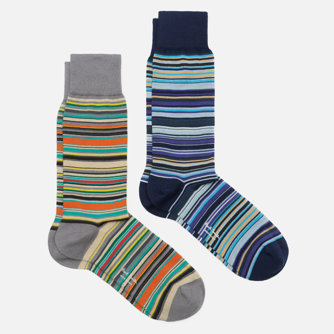 Комплект носков Paul Smith Signature Stripe 2-Pack