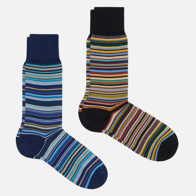 Комплект носков Paul Smith Signature Stripe 2-Pack