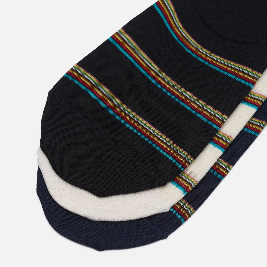 Paul Smith Комплект носков Signature Stripe Loafer 3-Pack