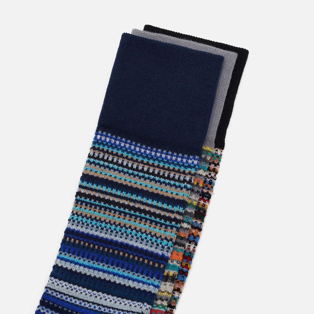 Paul Smith Комплект носков Tonal Stripe Pique Signature 3-Pack
