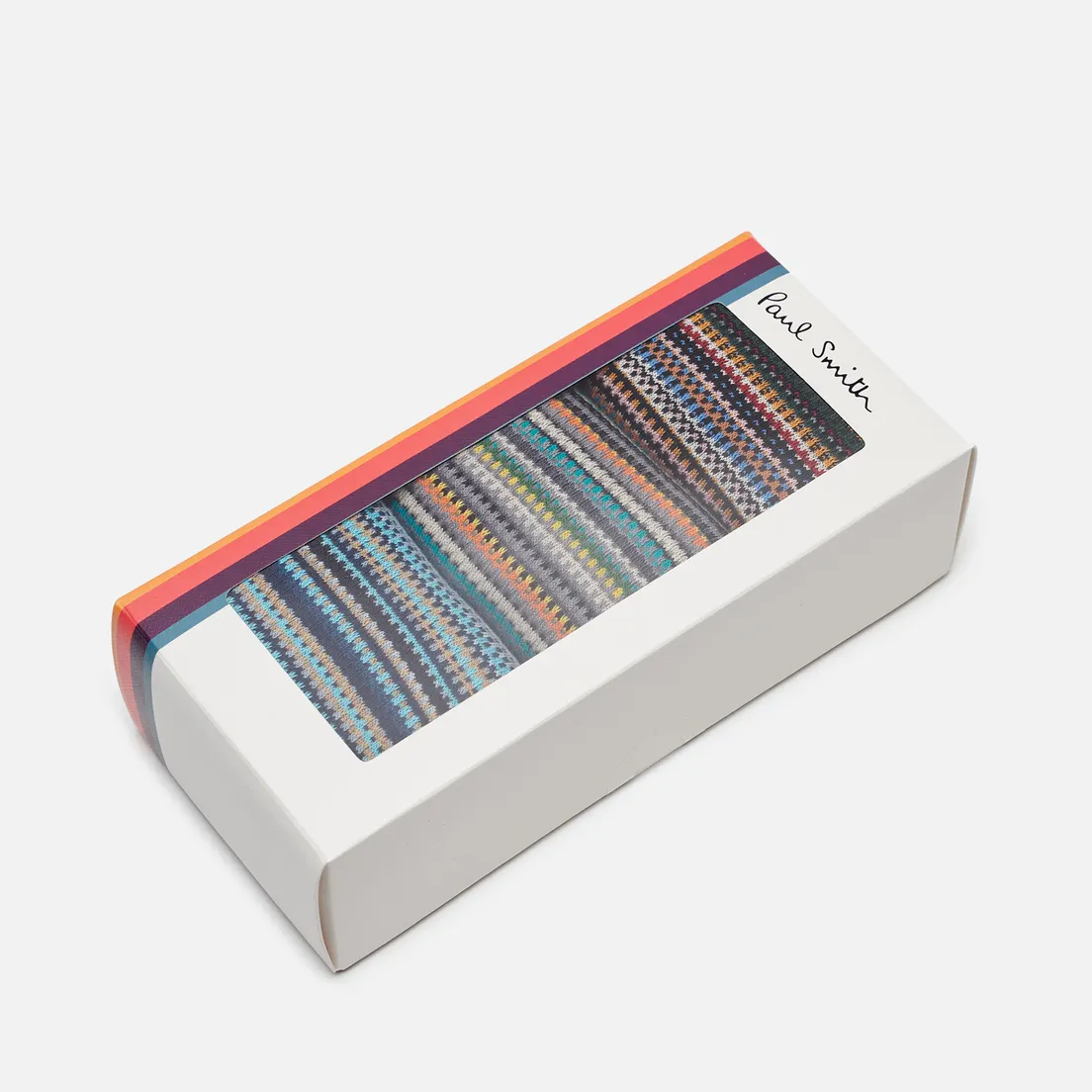 Paul Smith Комплект носков Tonal Stripe Pique Signature 3-Pack