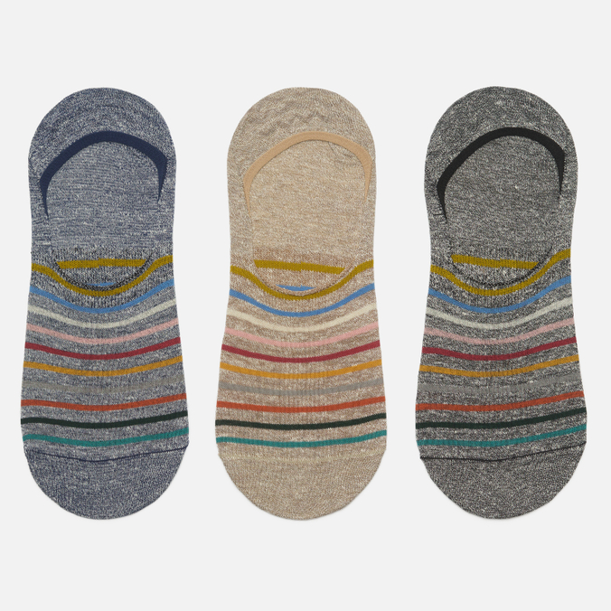 Комплект носков Paul Smith 3-Pack Linen Signature
