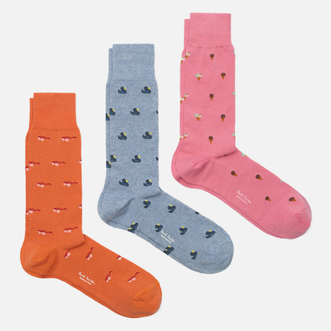 Комплект носков Paul Smith 3-Pack Summer