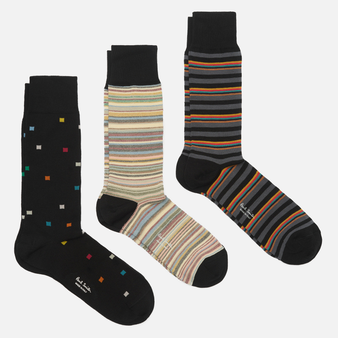 Комплект носков Paul Smith 3-Pack Signature