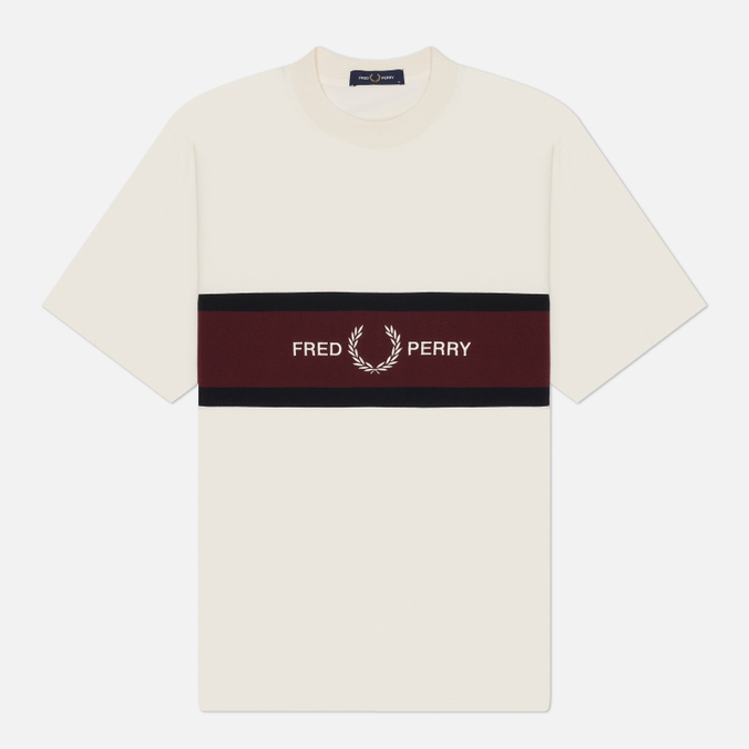 Мужская футболка Fred Perry Embroidered Panel
