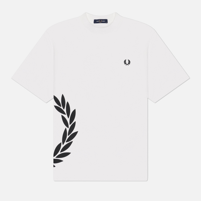 Мужская футболка Fred Perry Textured Laurel Wreath