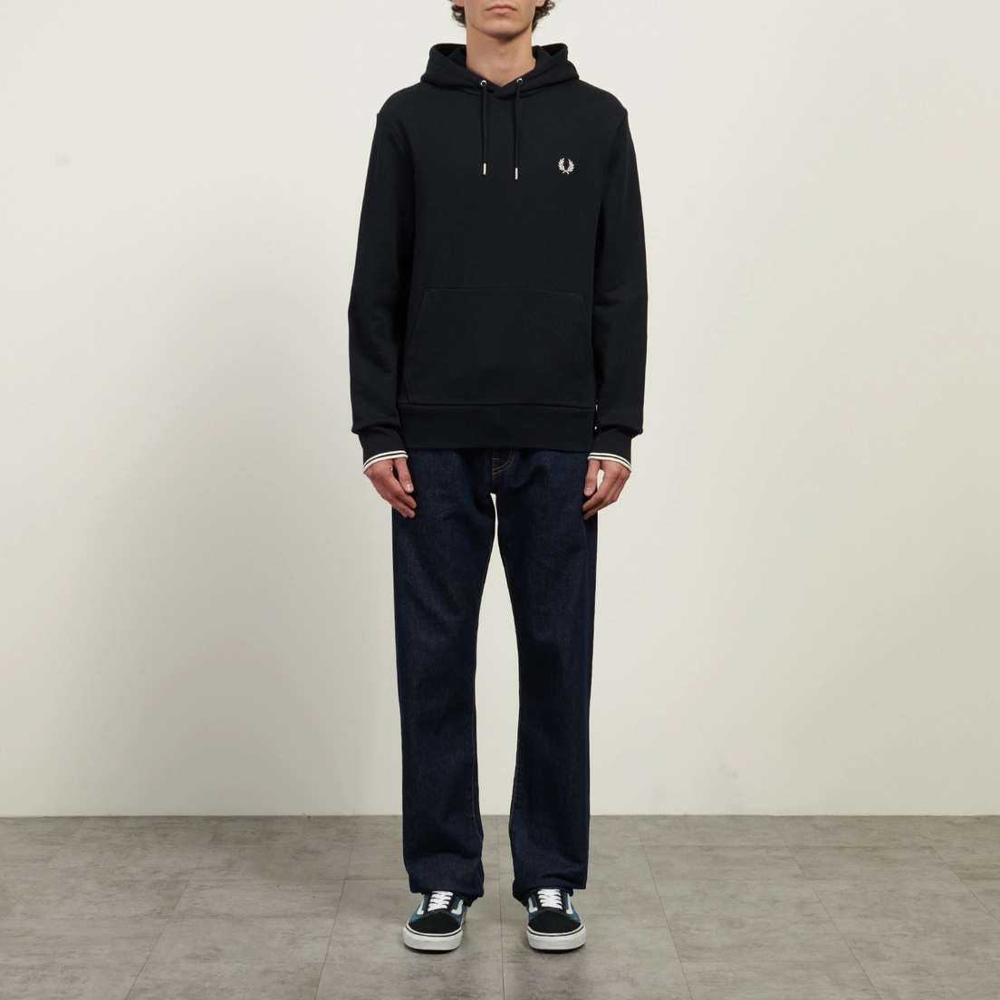 Fred Perry Мужская толстовка Tipped Hoodie