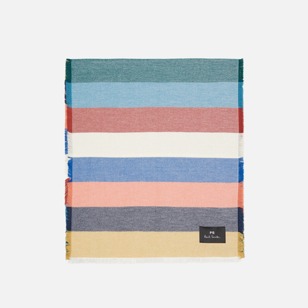   Brandshop Шарф Paul Smith William Stripe, цвет белый