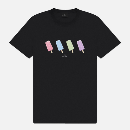 Мужская футболка Paul Smith Slim Fit Lollies, цвет чёрный, размер S