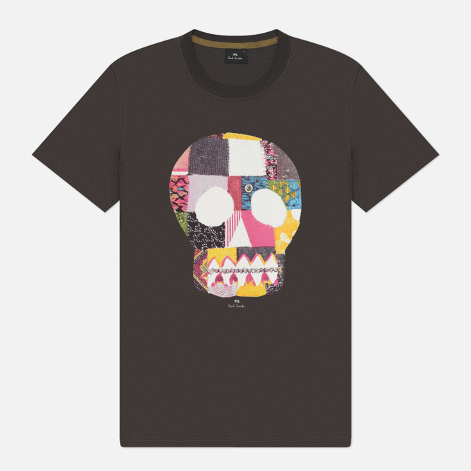 Мужская футболка Paul Smith Slim Fit Fabric Skull
