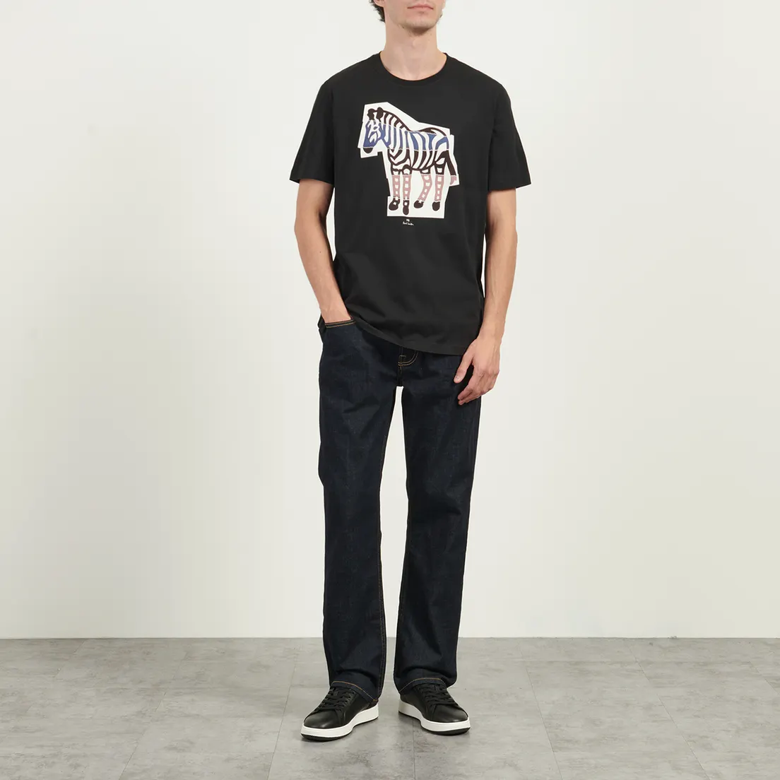 Paul Smith Мужская футболка Zebra Cutout
