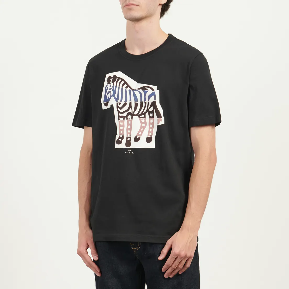 Paul Smith Мужская футболка Zebra Cutout