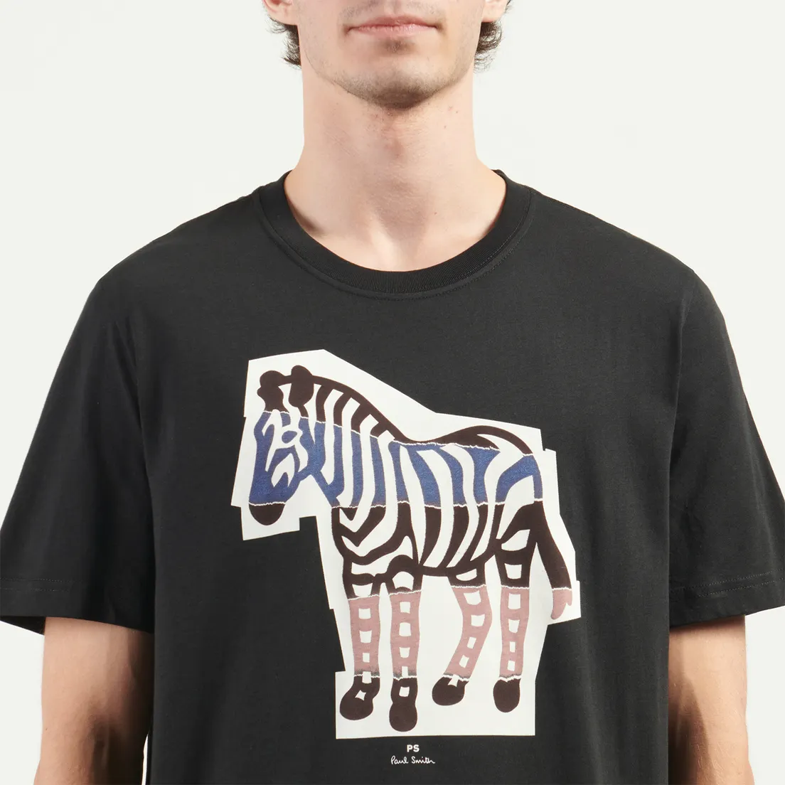 Paul Smith Мужская футболка Zebra Cutout