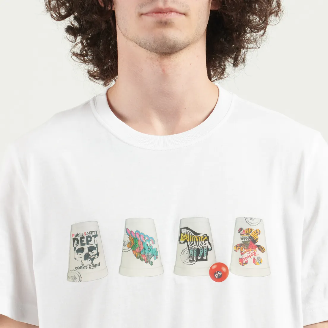 Paul Smith Мужская футболка Cups