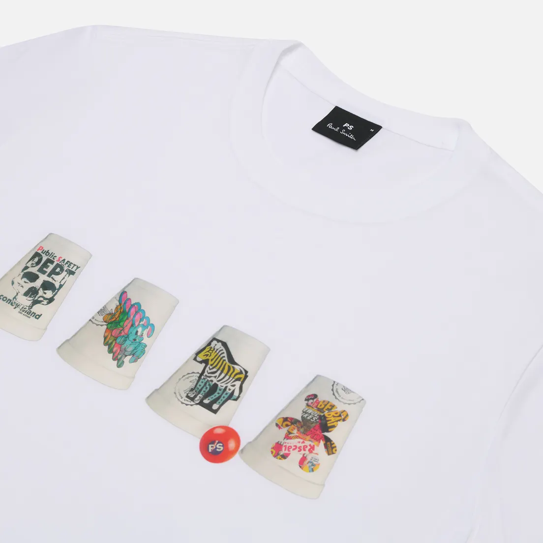 Paul Smith Мужская футболка Cups