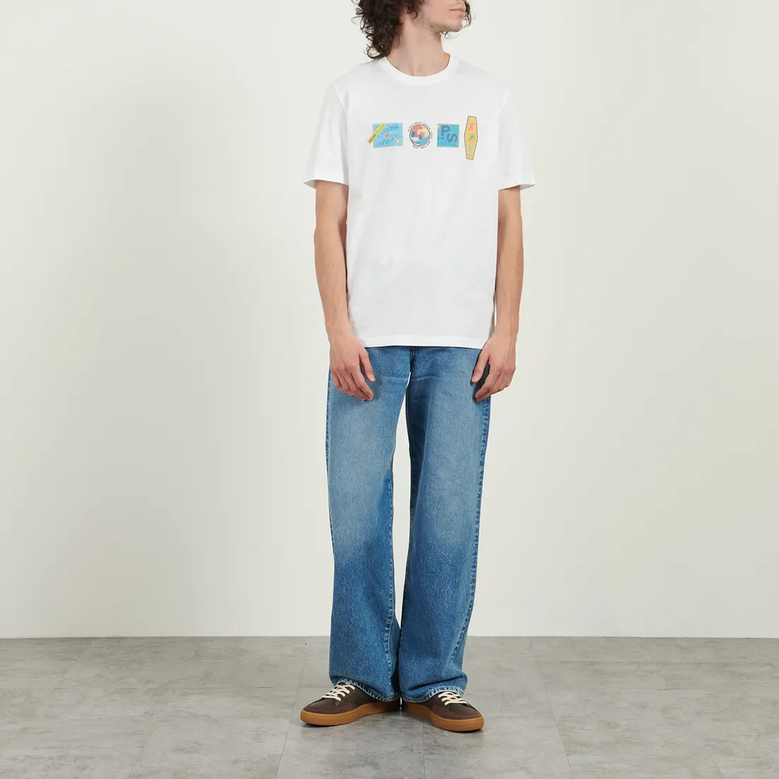 Paul Smith Мужская футболка Stickers