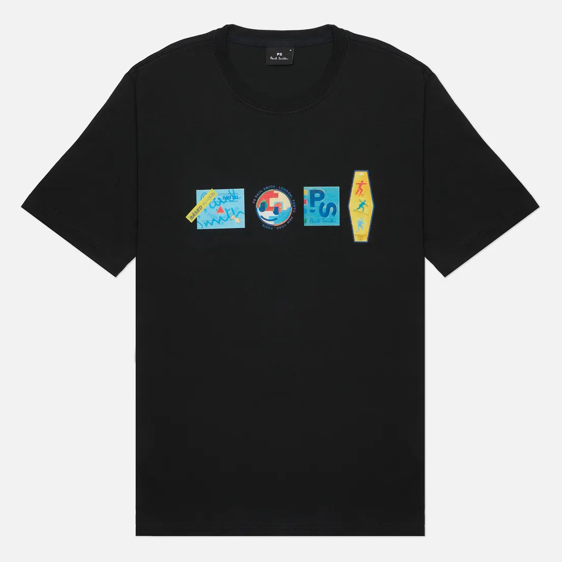 Paul Smith Мужская футболка Stickers