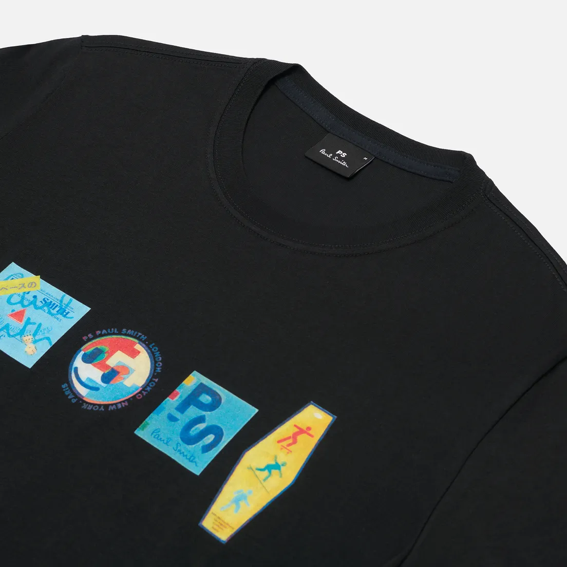 Paul Smith Мужская футболка Stickers