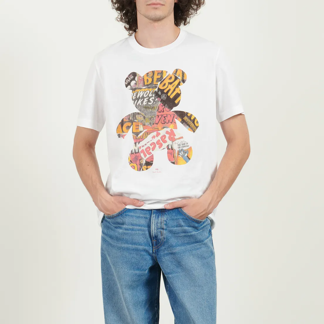 Paul Smith Мужская футболка Teddy Bear Collage