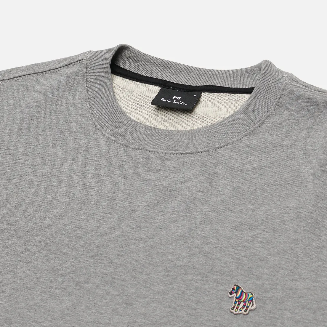 Paul Smith Мужская толстовка Zebra Logo Regular Crew