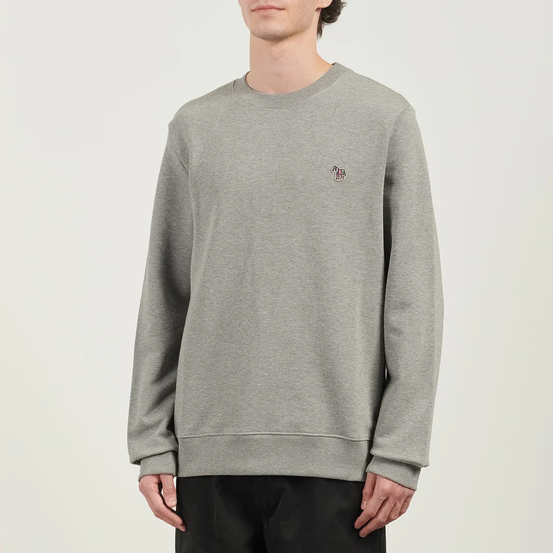 Paul Smith Мужская толстовка Zebra Logo Regular Crew