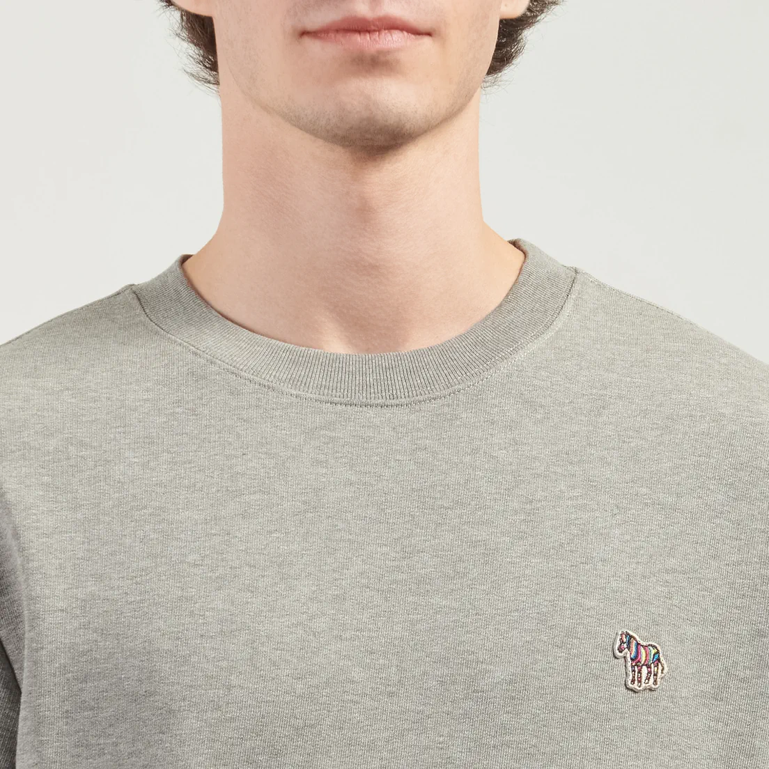 Paul Smith Мужская толстовка Zebra Logo Regular Crew