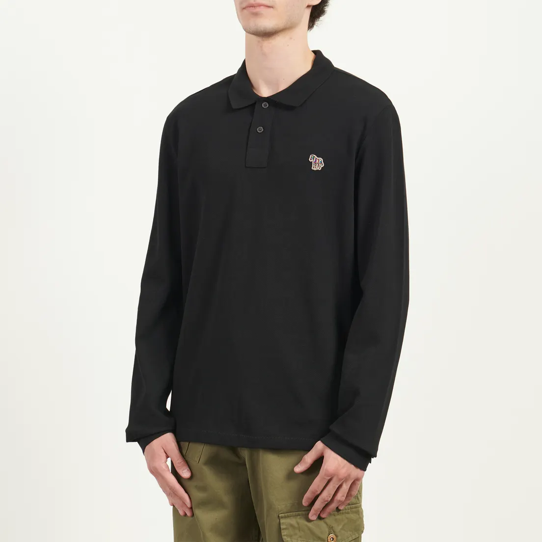 Paul Smith Мужской лонгслив Zebra Polo