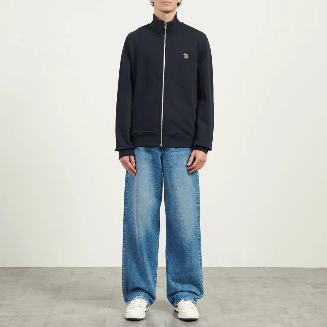 Paul Smith Мужская толстовка Zebra Logo Regular Full Zip
