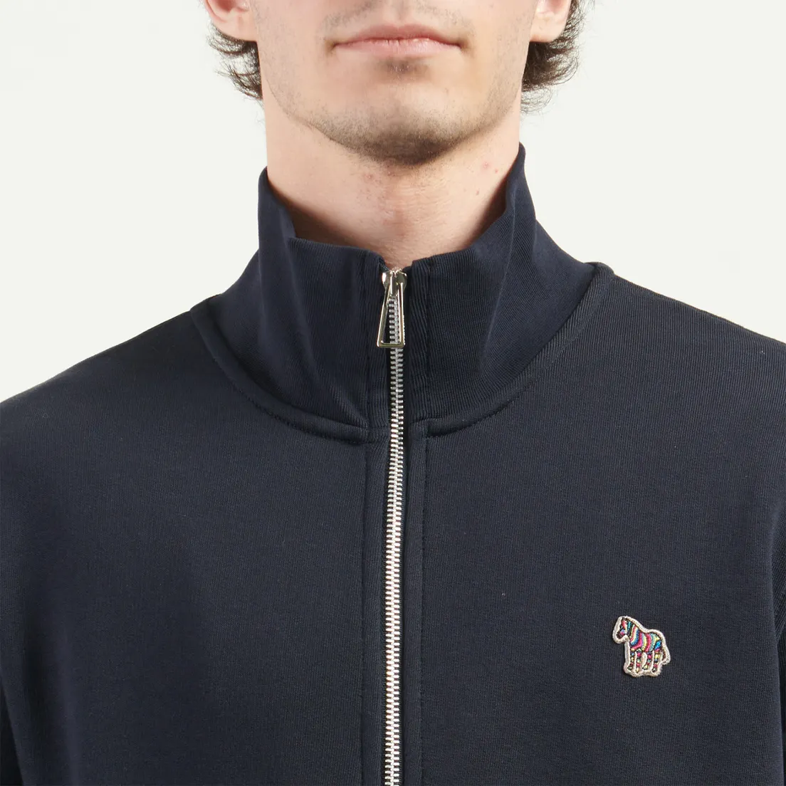 Paul Smith Мужская толстовка Zebra Logo Regular Full Zip