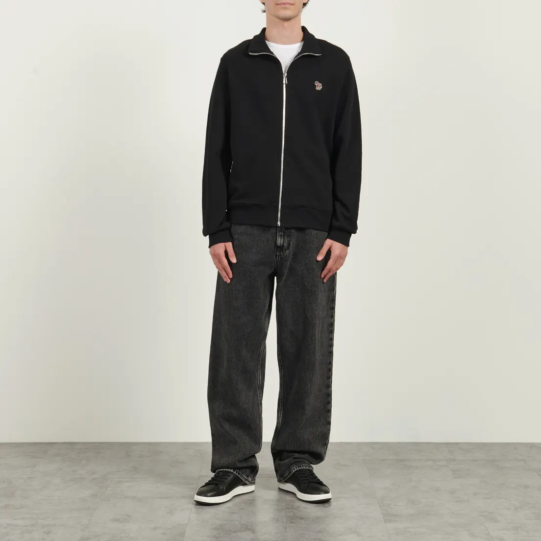 Paul Smith Мужская толстовка Zebra Logo Regular Full Zip