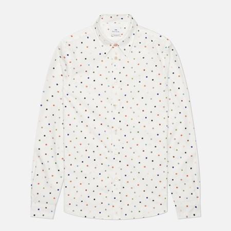 Мужская рубашка Paul Smith Tailored Fit Long Sleeve, цвет белый, размер XXL
