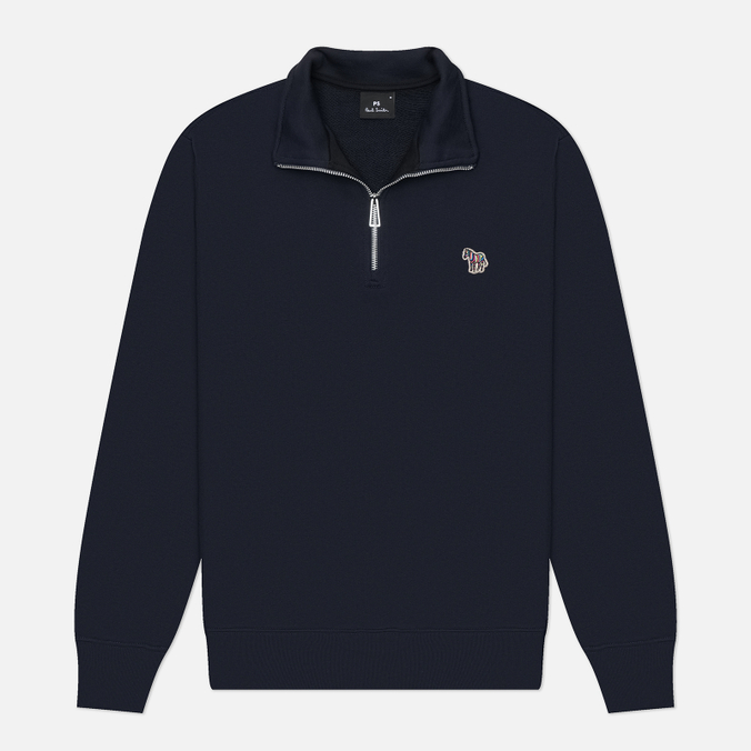 Мужская толстовка Paul Smith Zebra Logo Regular Half-Zip