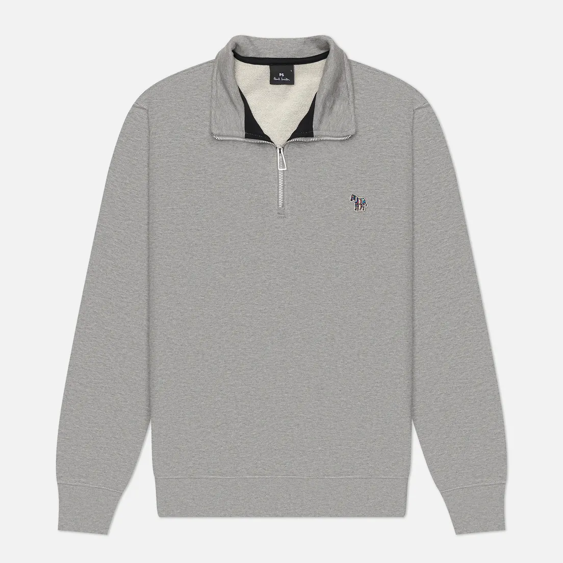 Paul Smith Мужская толстовка Zebra Logo Regular Half-Zip