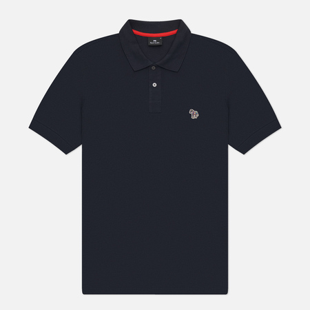   Brandshop Мужское поло Paul Smith Zebra Logo Regular, цвет синий, размер S