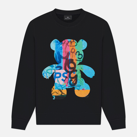 Мужская толстовка Paul Smith Teddy Regular Fit, цвет чёрный, размер S