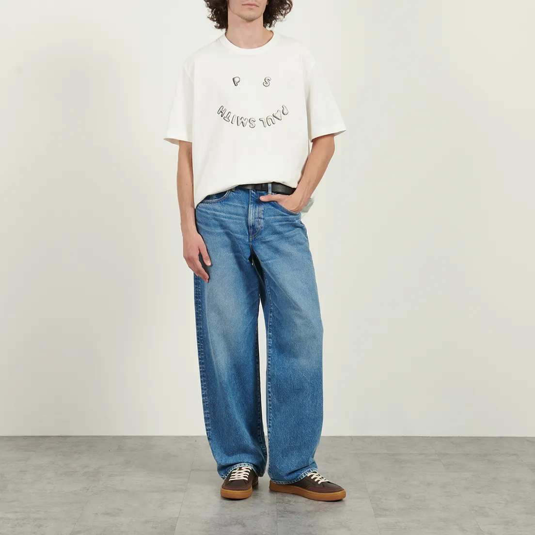 Paul Smith Мужская футболка PS Happy Print