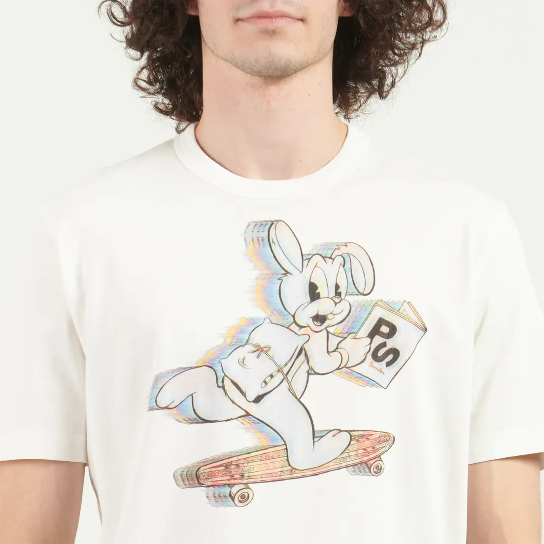 Paul Smith Мужская футболка Skate Bunny