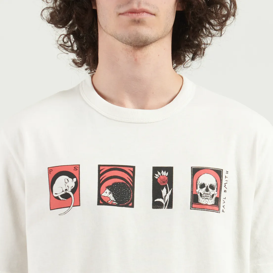 Paul Smith Мужская футболка Cards