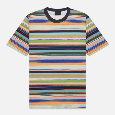 Мужская футболка Paul Smith Casual Fit, цвет синий, размер S