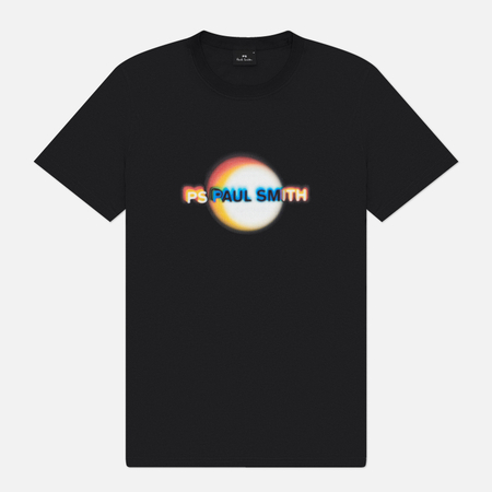 Мужская футболка Paul Smith Casual Fit Eclipse, цвет чёрный, размер S