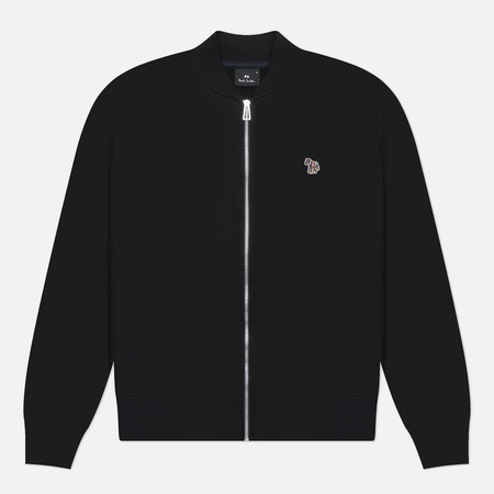   Brandshop Мужская олимпийка Paul Smith Zebra Logo Regular Bomber, цвет чёрный, размер L