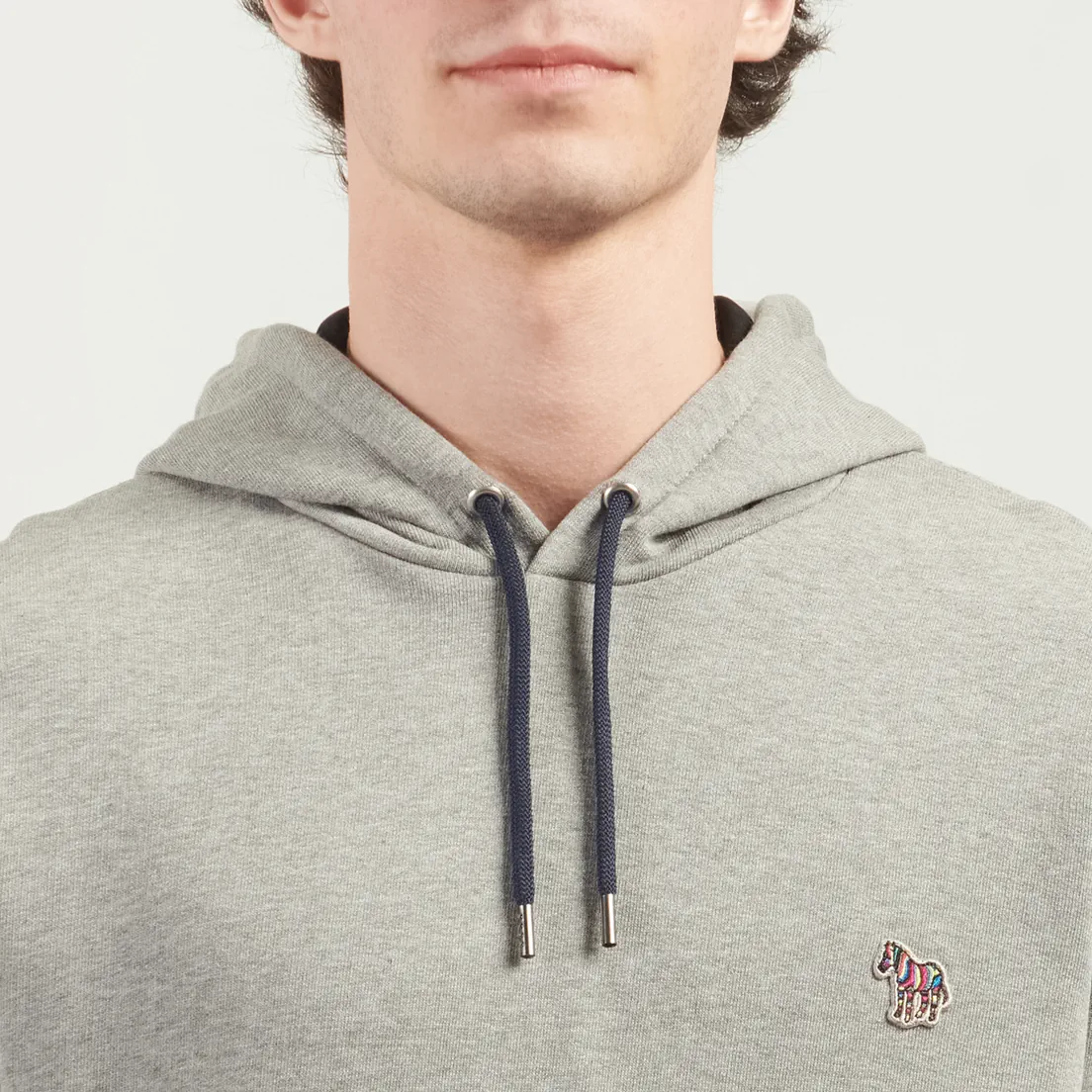 Paul Smith Мужская толстовка Zebra Logo Regular Hoodie