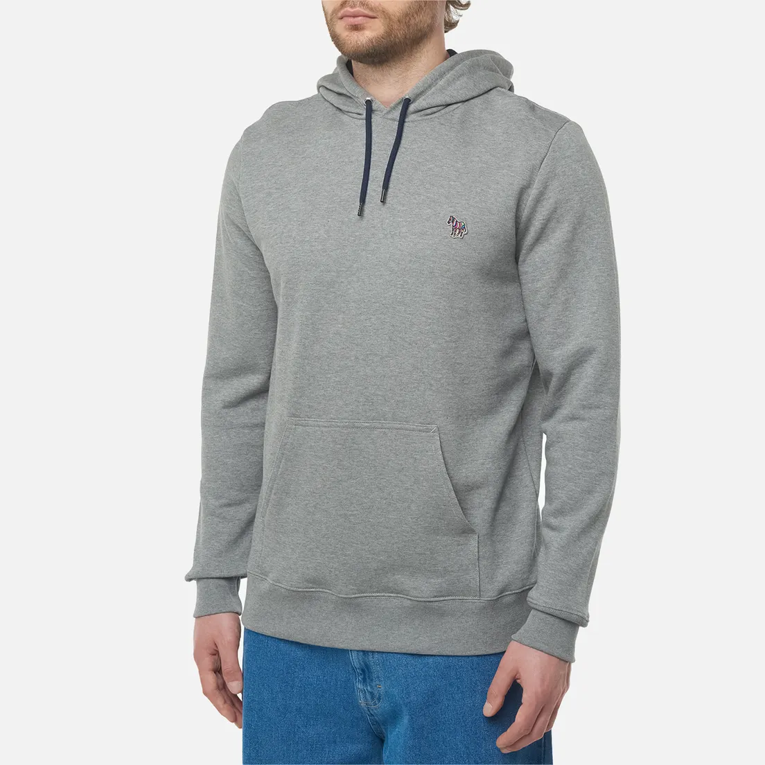 Paul Smith Мужская толстовка Zebra Logo Regular Hoodie