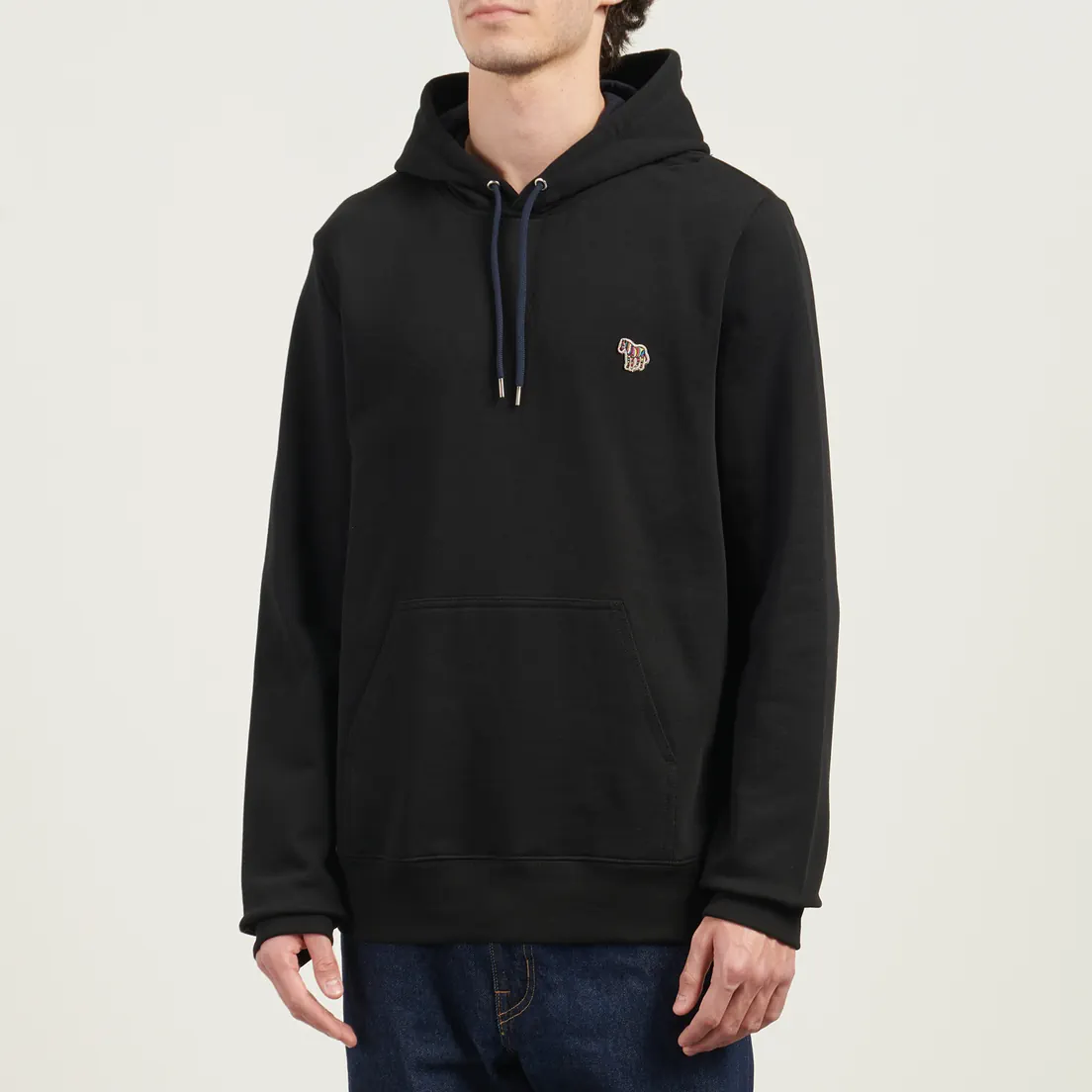 Paul Smith Мужская толстовка Zebra Logo Regular Hoodie
