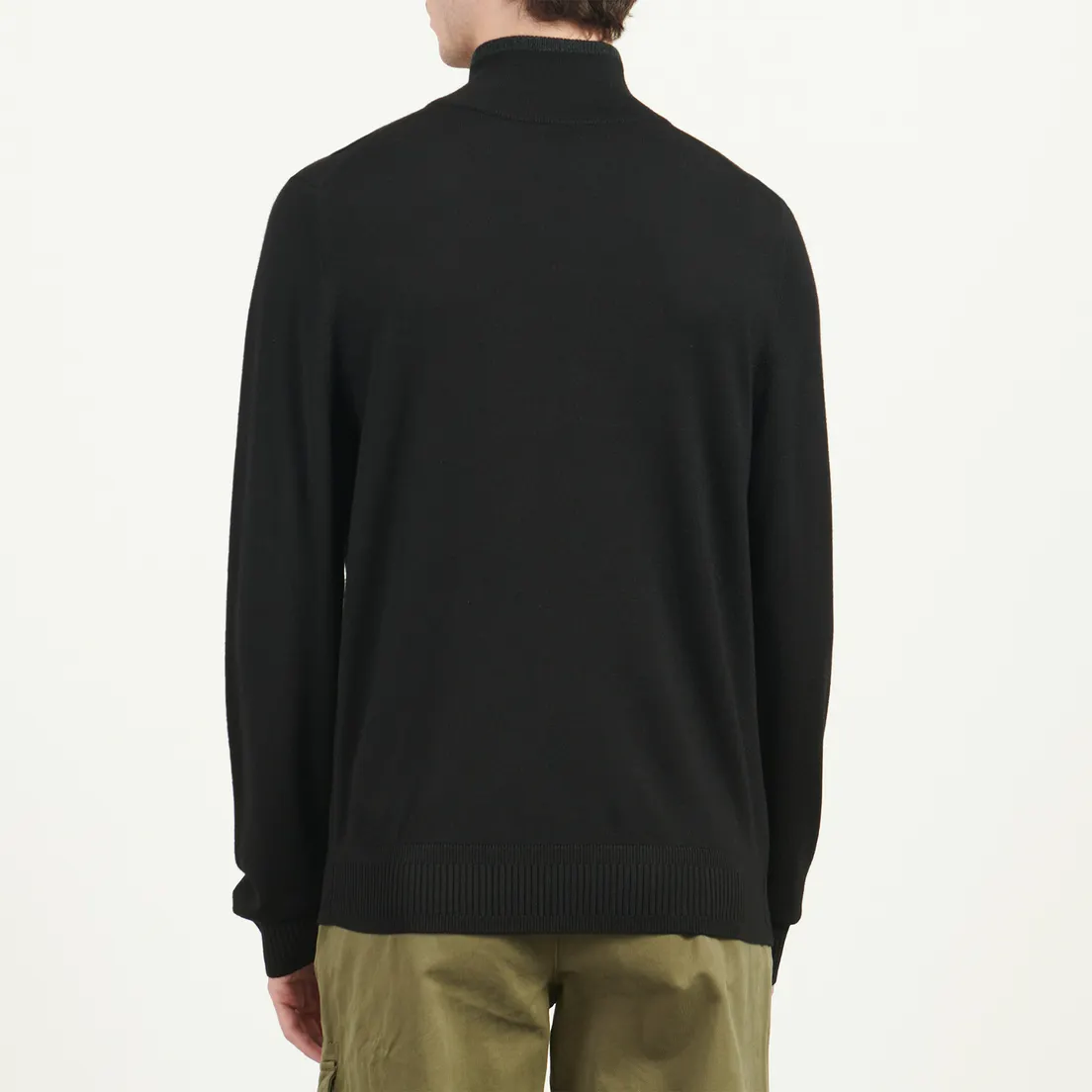 Paul Smith Мужской свитер Merino Wool Half-Zip