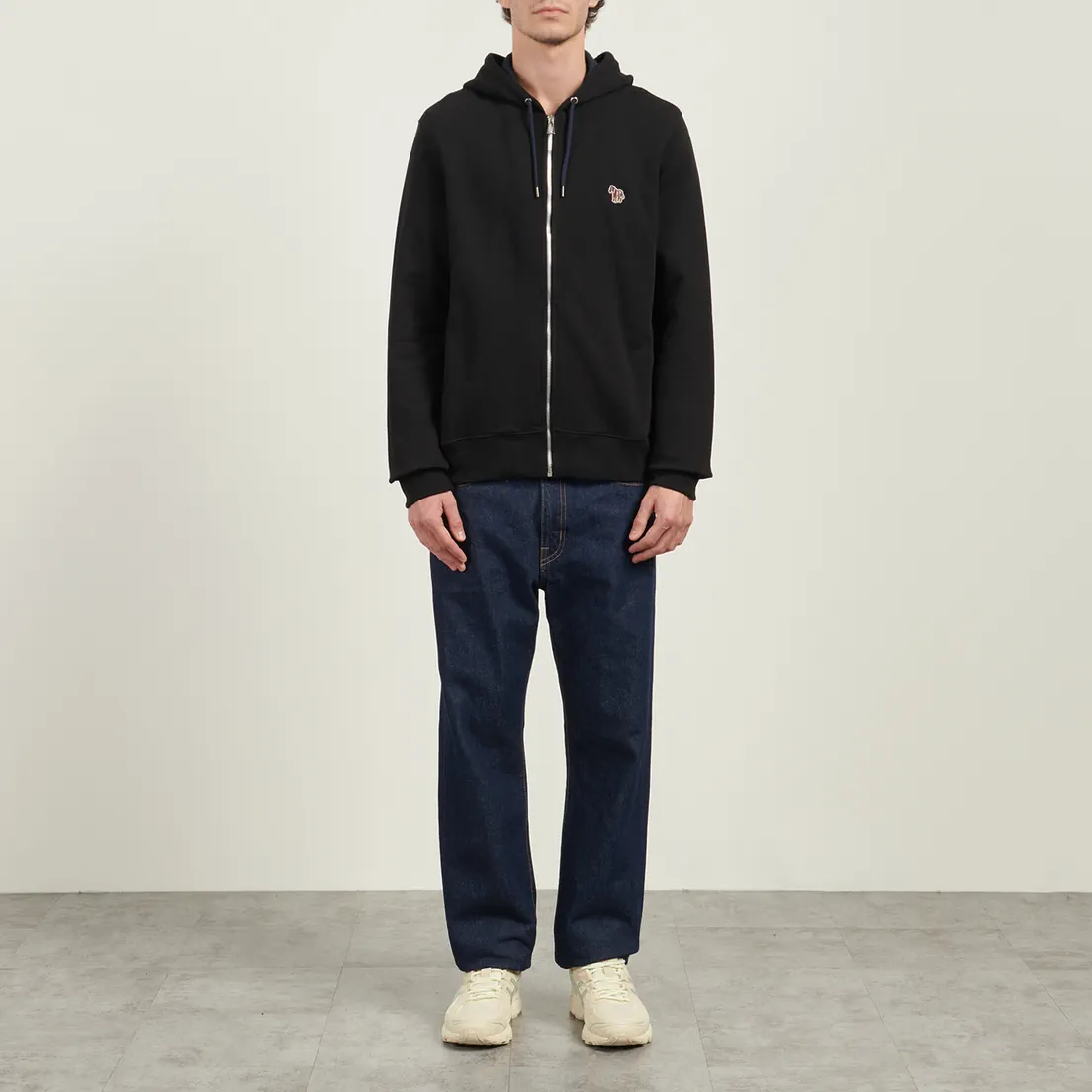 Paul Smith Мужская толстовка Zebra Logo Regular Zip Hoodie