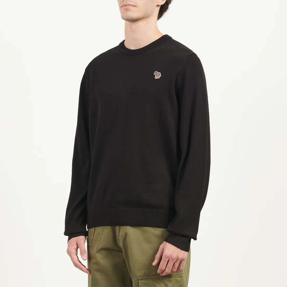 Paul Smith Мужской свитер Zebra Logo Crew Neck